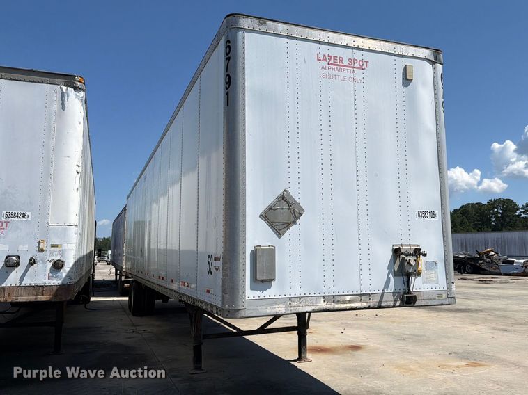 image for item YA4434 2005 Wabash dry van trailer