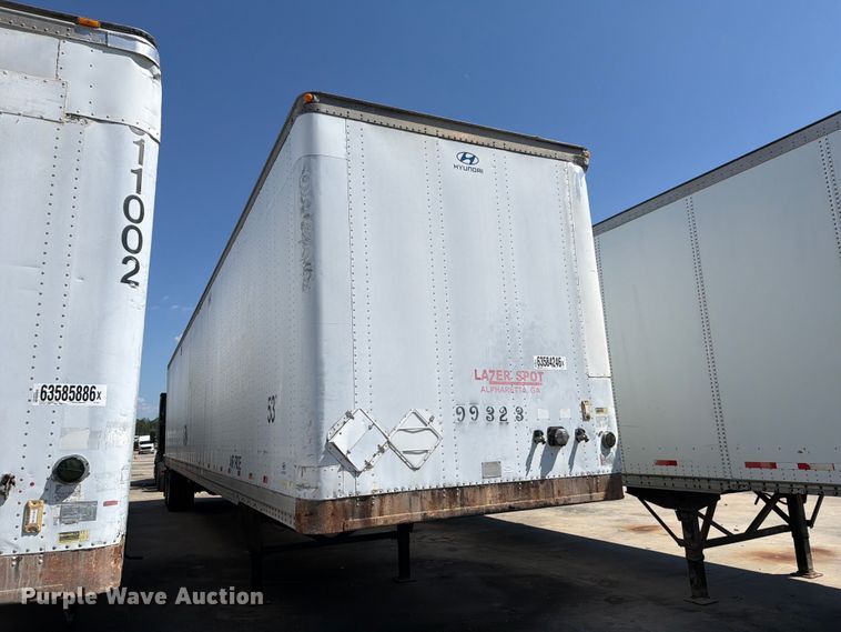image for item YA4436 2001 Hyundai Translead V12530152JSA dry van trailer
