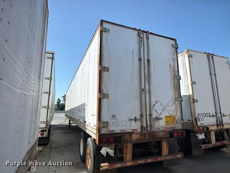 image for item YA4436 2001 Hyundai Translead V12530152JSA dry van trailer