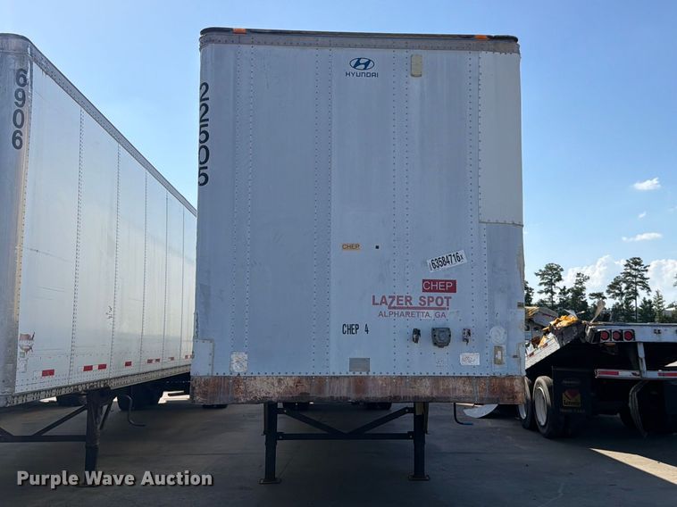 image for item YA4437 2001 Hyundai Translead dry van trailer