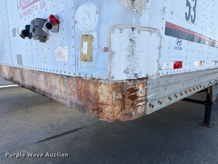 image for item YA4437 2001 Hyundai Translead dry van trailer
