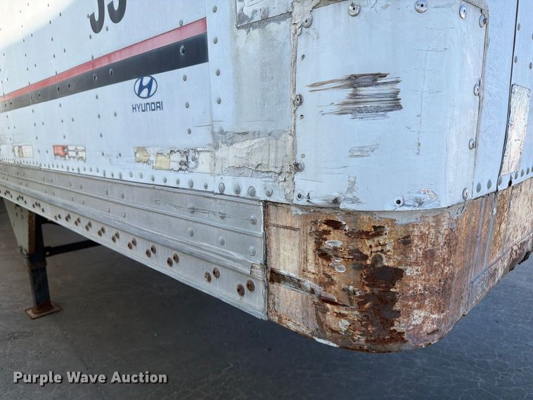 image for item YA4437 2001 Hyundai Translead dry van trailer