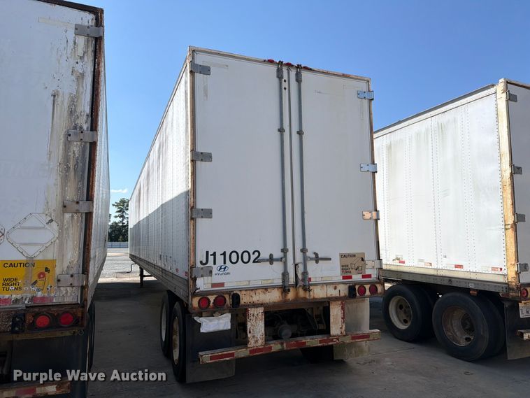 image for item YA4439 2001 Hyundai Translead dry van trailer