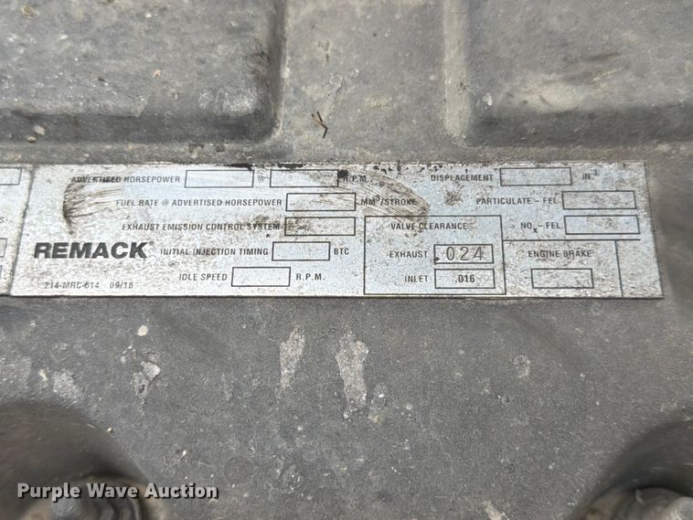 image for item YA4522 2006 Mack CV713 dump truck