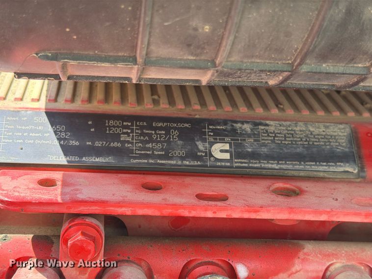 image for item YA4549 2017 Freightliner SD122 semi truck