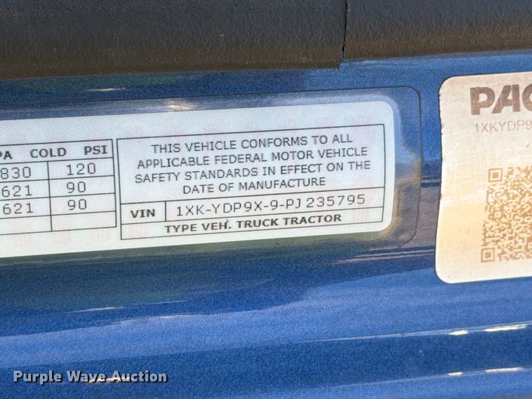 image for item YA4574 2023 Kenworth T680 semi truck