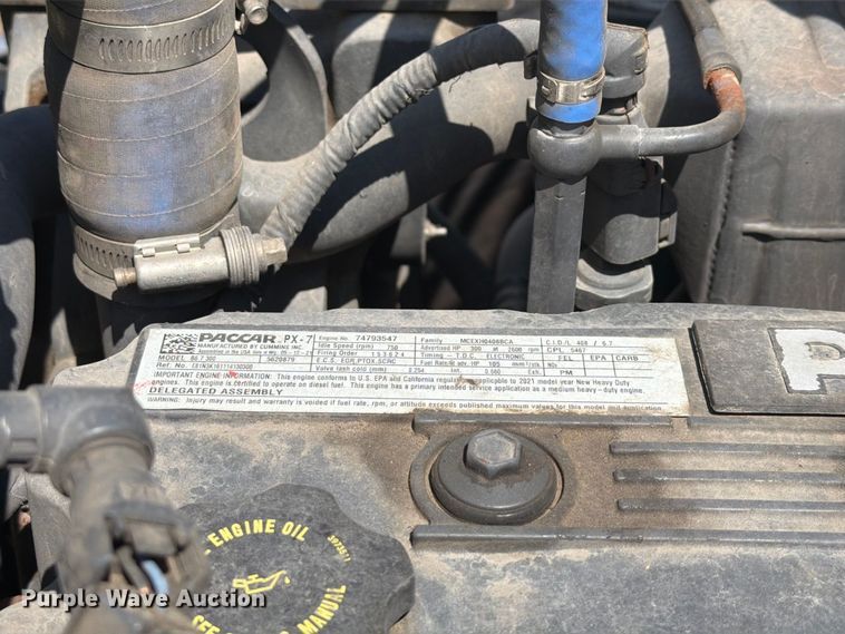 image for item YA4575 2022 Peterbilt 337 utility / service truck