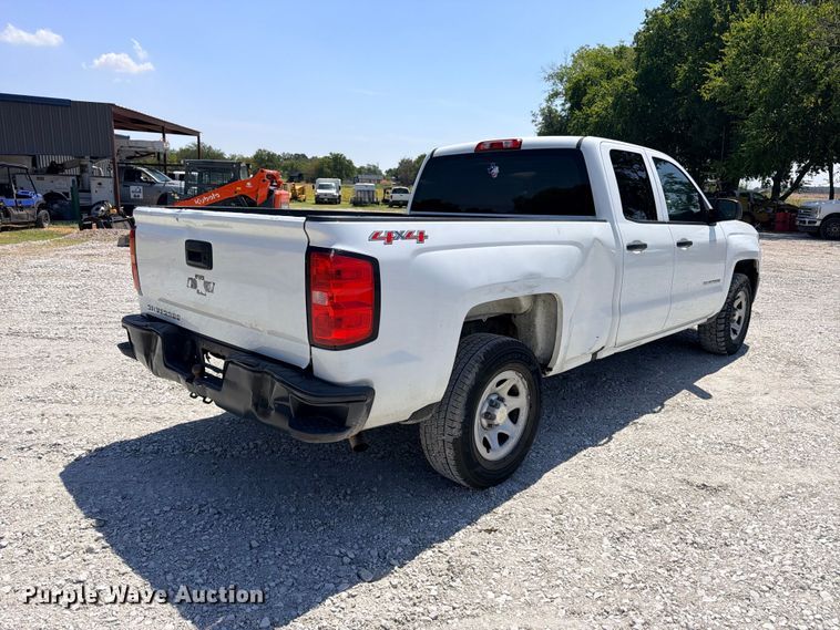 image for item DU1531 2017 Chevrolet Silverado 1500 Ext. Cab pickup truck