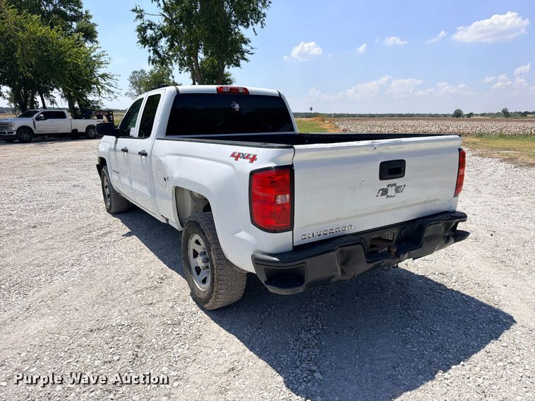 image for item DU1531 2017 Chevrolet Silverado 1500 Ext. Cab pickup truck