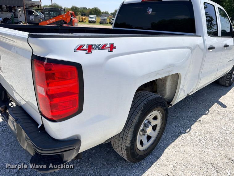 image for item DU1531 2017 Chevrolet Silverado 1500 Ext. Cab pickup truck
