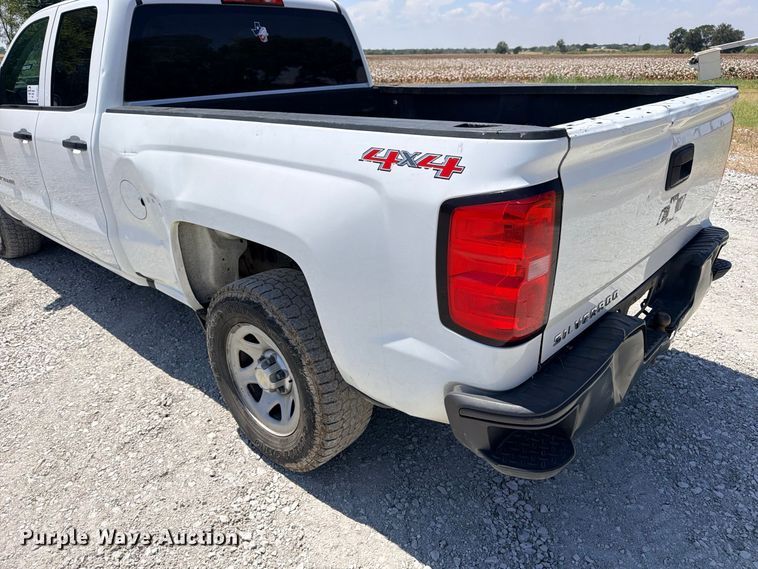 image for item DU1531 2017 Chevrolet Silverado 1500 Ext. Cab pickup truck