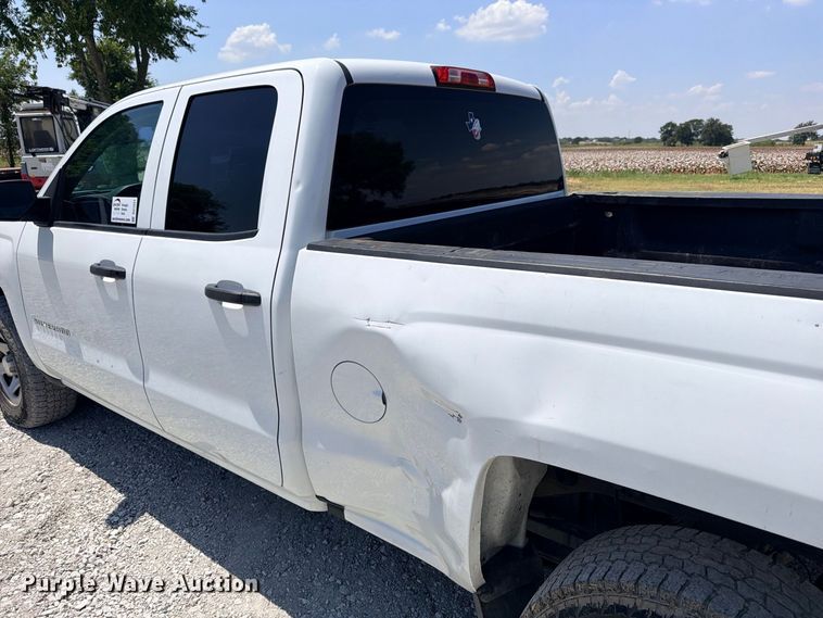 image for item DU1531 2017 Chevrolet Silverado 1500 Ext. Cab pickup truck