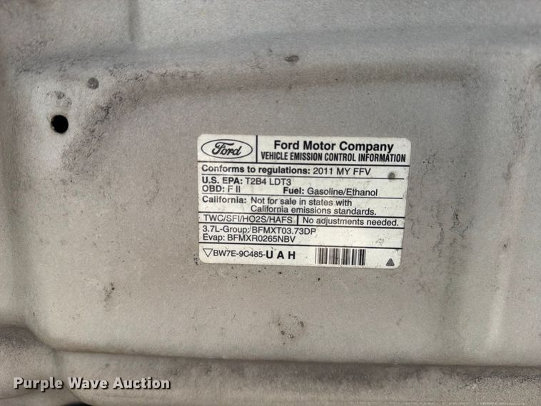 image for item DV7310 2011 Ford F150 Crew Cab pickup truck