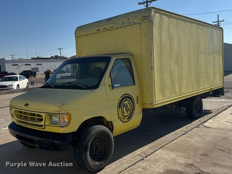 image for item DY3251 1998 Ford E-350 box truck