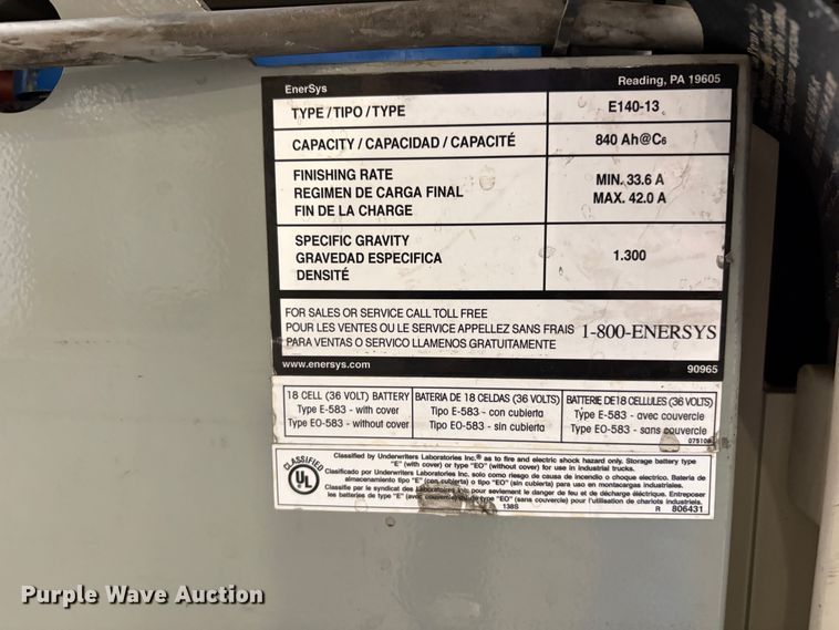 image for item EC8272 2016 Crown RR6Z25-36 reach truck