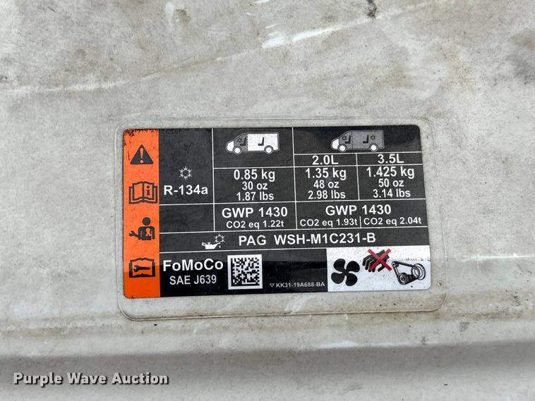 image for item EF1320 2017 Ford Transit van