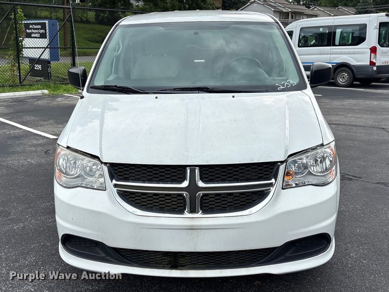 image for item EF1321 2016 Dodge Grand Caravan handicap accessible van