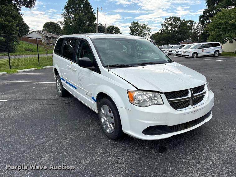 image for item EF1321 2016 Dodge Grand Caravan handicap accessible van