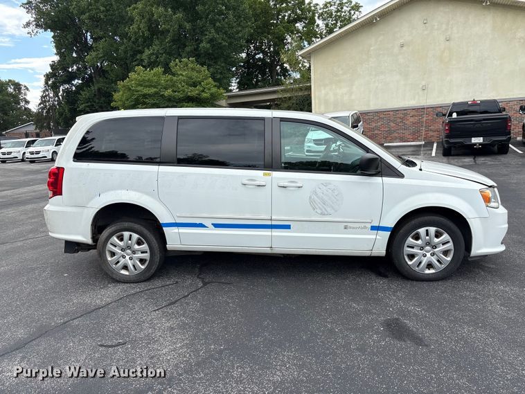 image for item EF1321 2016 Dodge Grand Caravan handicap accessible van