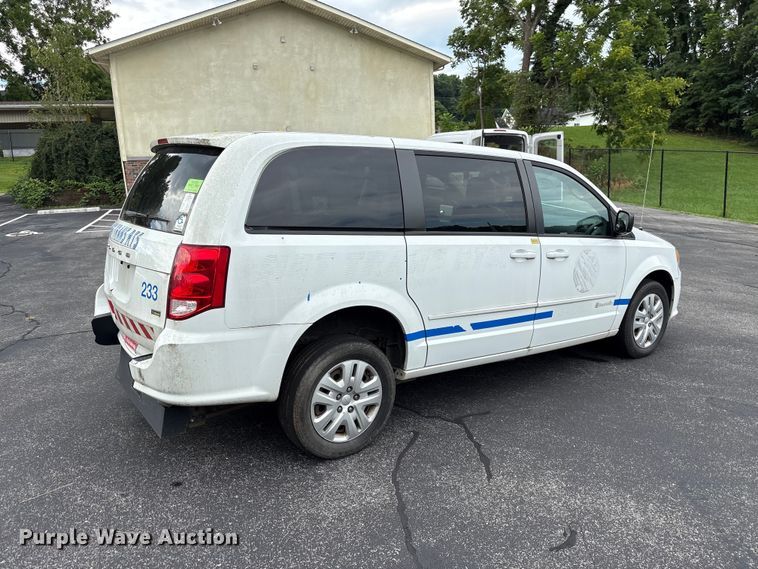 image for item EF1321 2016 Dodge Grand Caravan handicap accessible van