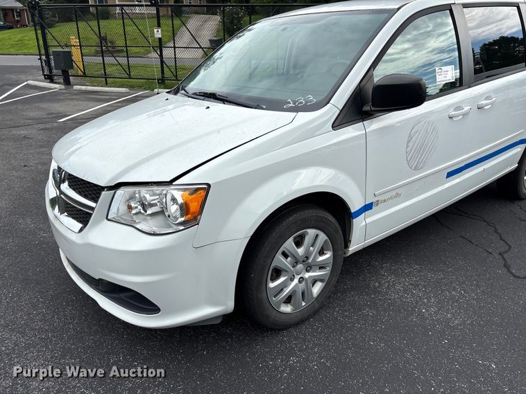 image for item EF1321 2016 Dodge Grand Caravan handicap accessible van