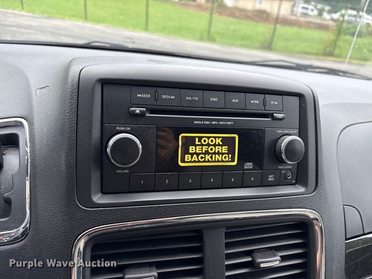 image for item EF1321 2016 Dodge Grand Caravan handicap accessible van
