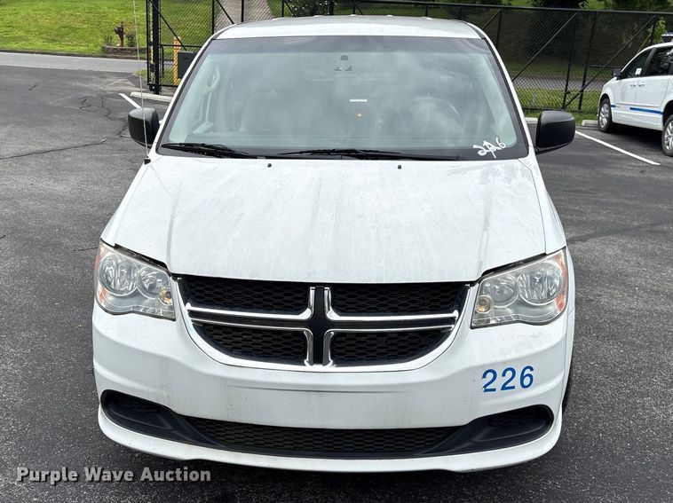 image for item EF1322 2016 Dodge Grand Caravan handicap accessible van