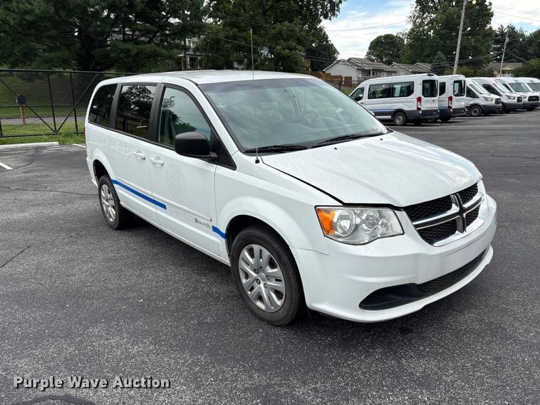 image for item EF1322 2016 Dodge Grand Caravan handicap accessible van