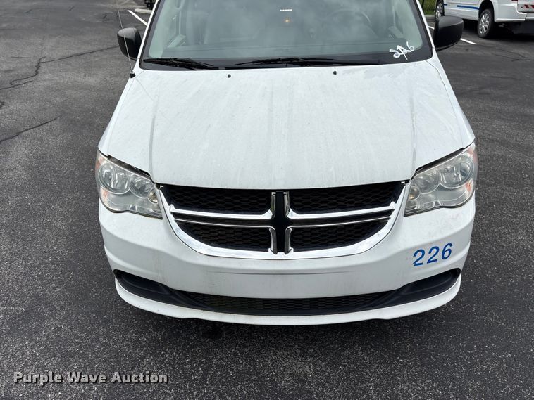 image for item EF1322 2016 Dodge Grand Caravan handicap accessible van