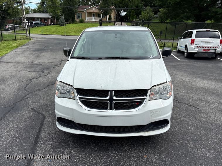image for item EF1323 2017 Dodge Grand Caravan handicap accessible van