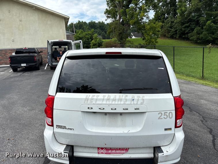image for item EF1323 2017 Dodge Grand Caravan handicap accessible van