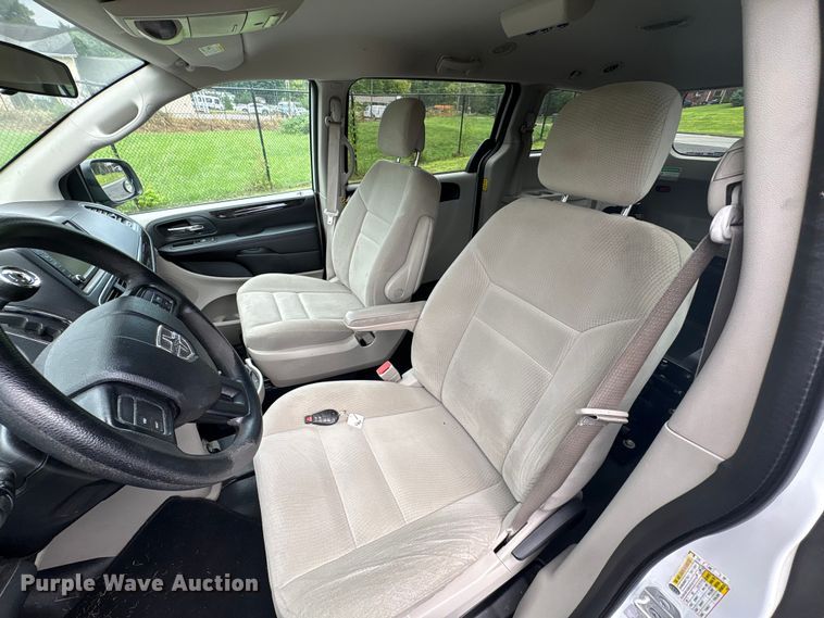 image for item EF1323 2017 Dodge Grand Caravan handicap accessible van