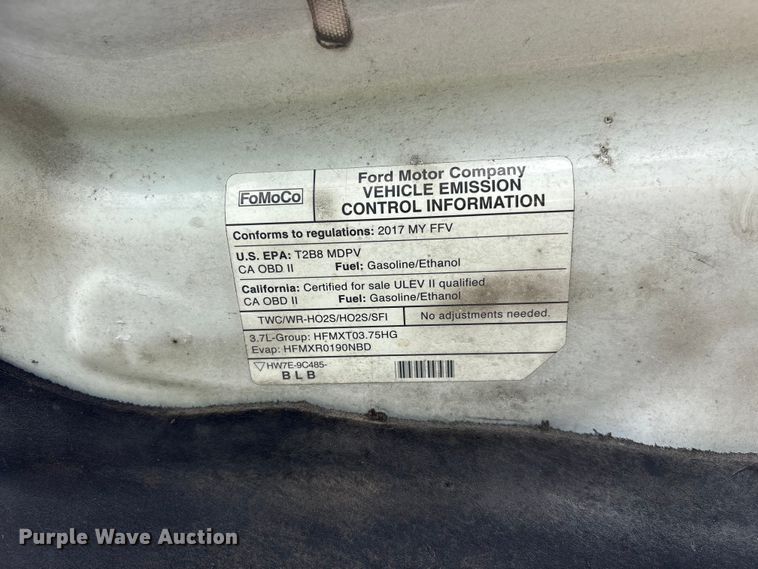 image for item EF1326 2017 Ford Transit handicap accessible van