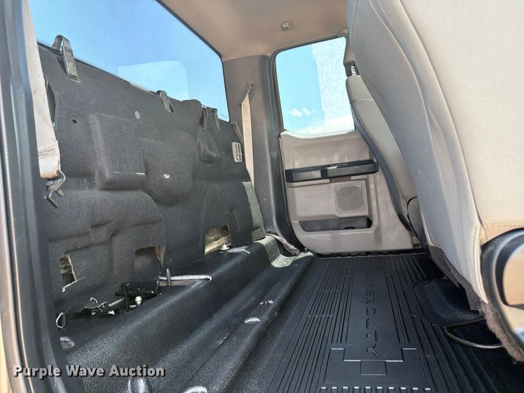 image for item EG9309 2017 Ford F250 Super Duty Ext. Cab utility bed pickup truck