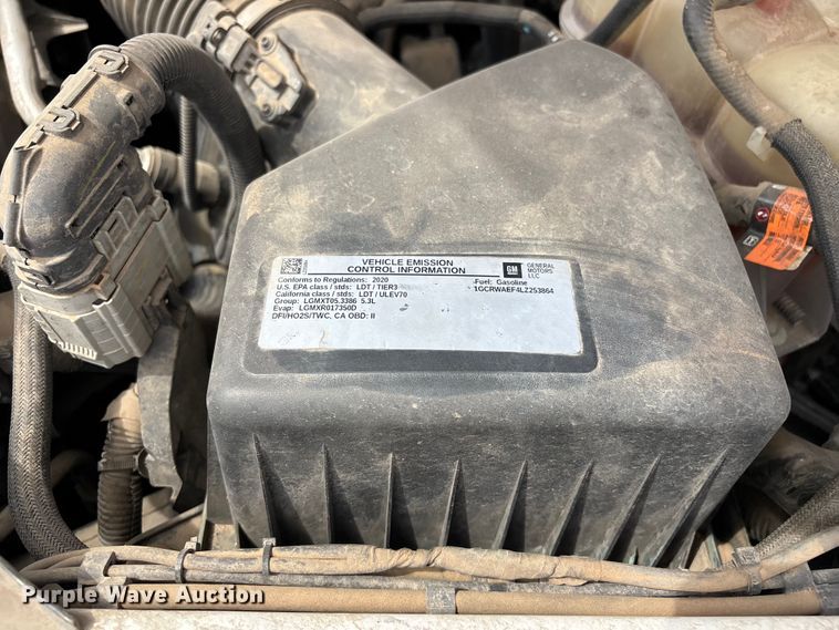 image for item EL2611 2020 Chevrolet Silverado 1500 Ext. Cab pickup truck