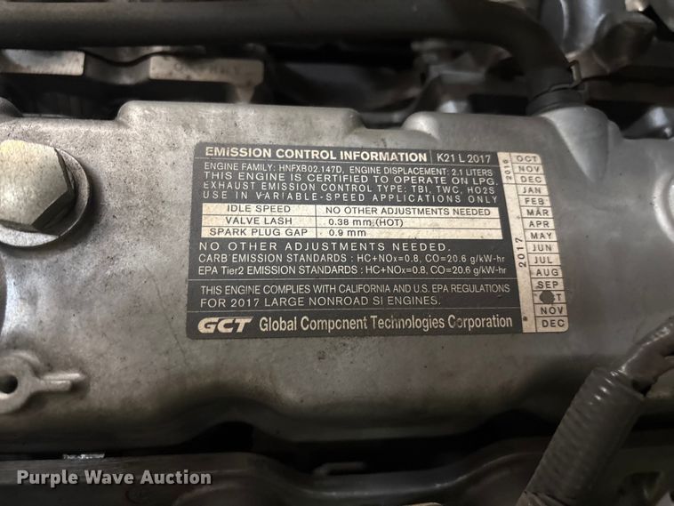 image for item EL2615 2017 UniCarriers CFS40 forklift