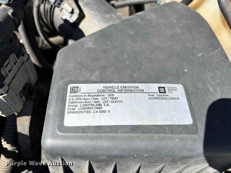 image for item EL2617 2020 Chevrolet Silverado 1500 Crew Cab pickup truck