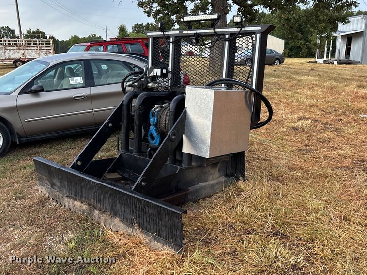 Skid steer winch