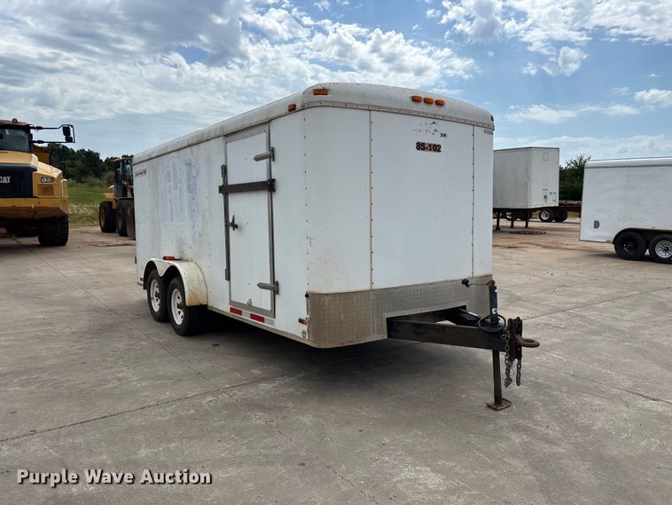 image for item EO4483 2009 Roadmaster enclosed cargo trailer