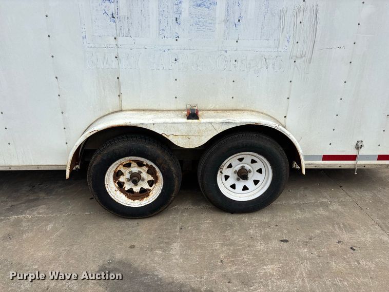 image for item EO4483 2009 Roadmaster enclosed cargo trailer