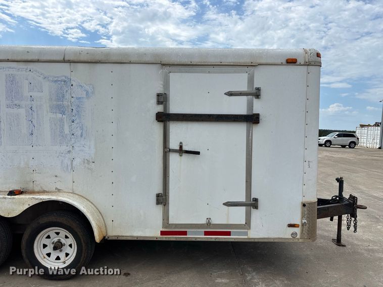 image for item EO4483 2009 Roadmaster enclosed cargo trailer
