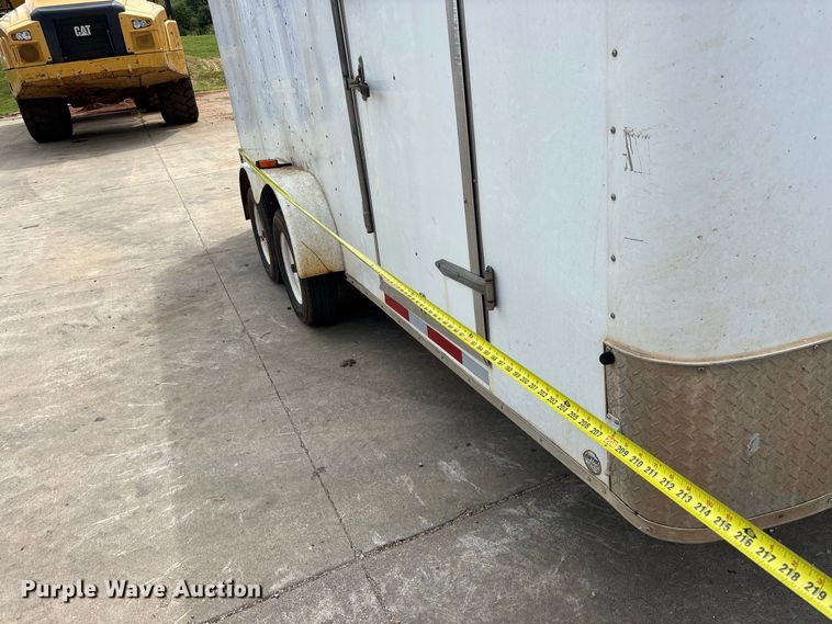 image for item EO4483 2009 Roadmaster enclosed cargo trailer