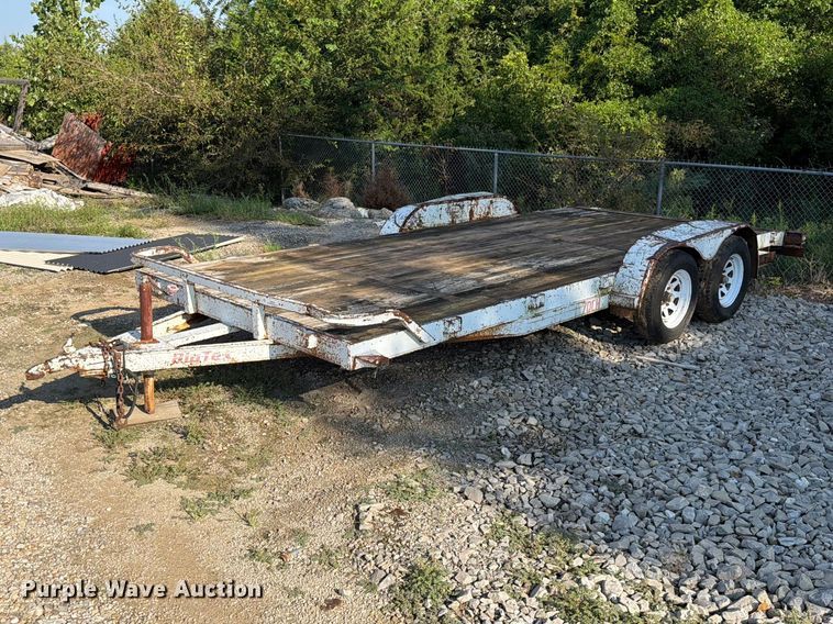 image for item EO8733 2004 Big Tex 10CH-18 utility trailer