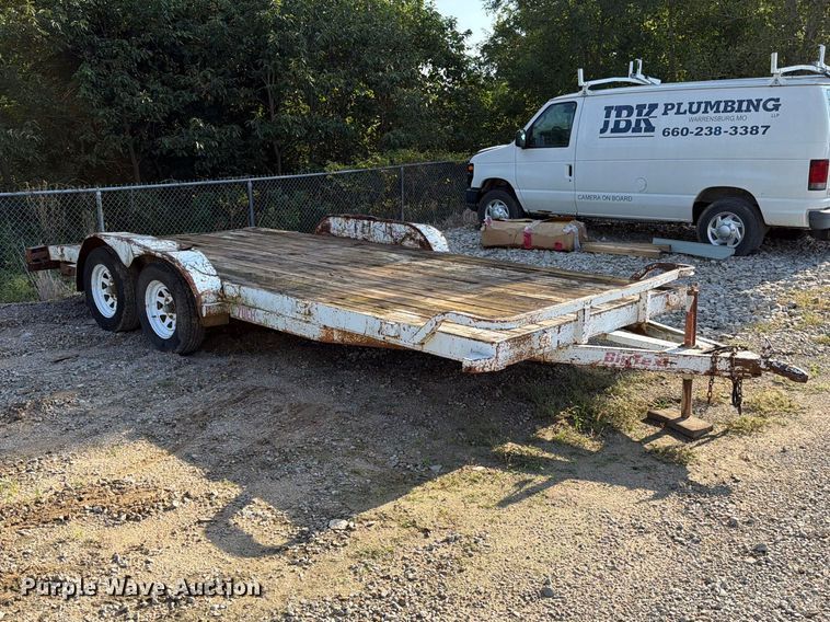 image for item EO8733 2004 Big Tex 10CH-18 utility trailer