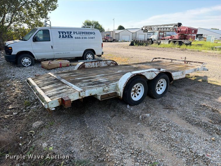 image for item EO8733 2004 Big Tex 10CH-18 utility trailer