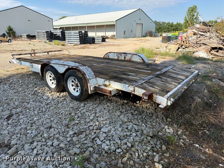 image for item EO8733 2004 Big Tex 10CH-18 utility trailer