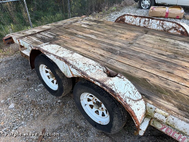 image for item EO8733 2004 Big Tex 10CH-18 utility trailer