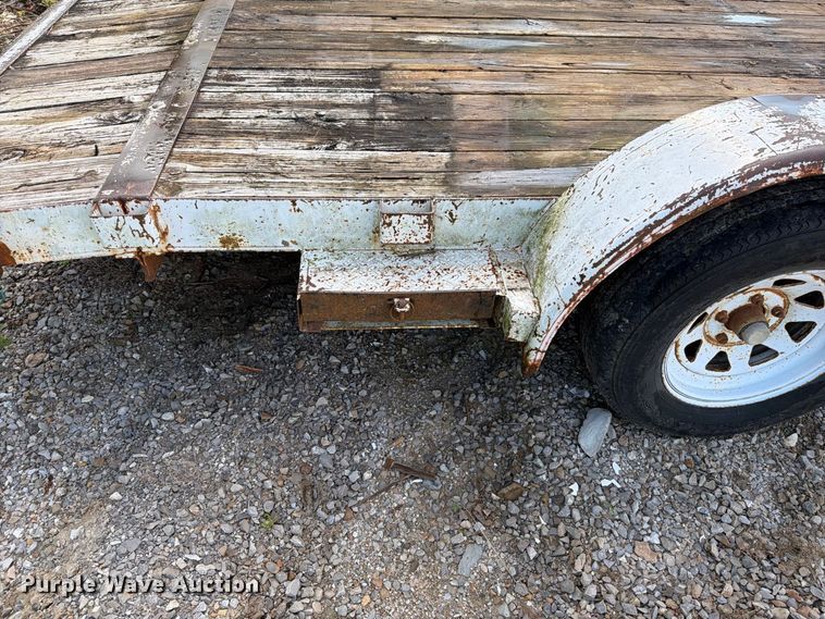 image for item EO8733 2004 Big Tex 10CH-18 utility trailer