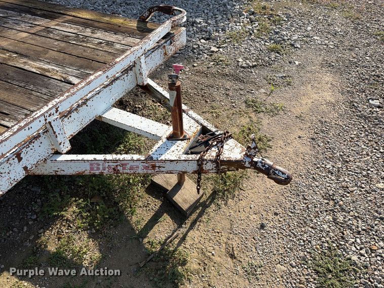 image for item EO8733 2004 Big Tex 10CH-18 utility trailer