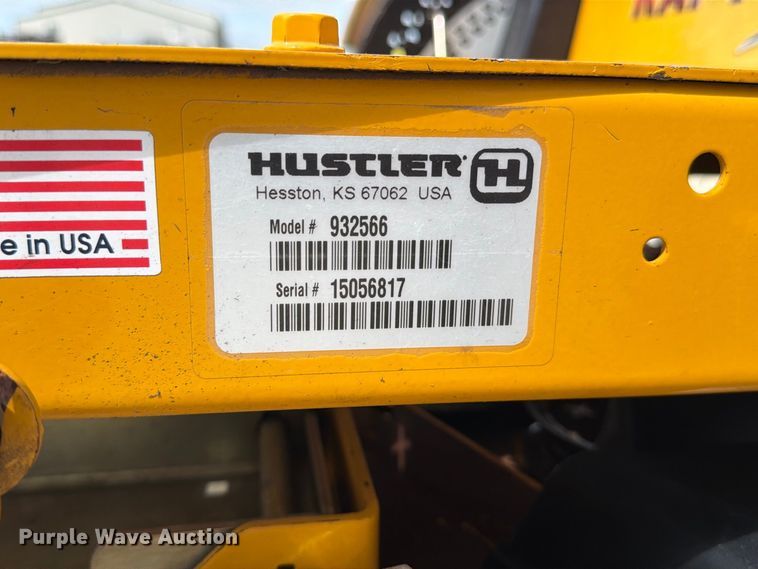 image for item EP7508 2015 Hustler Raptor SD ZTR lawn mower